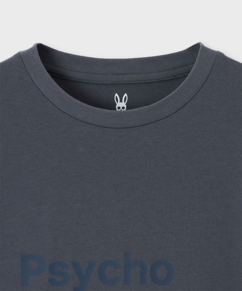 Psycho Bunny（サイコバニー）の「[WEB限定]グラフィックロゴ ワイドリラックスTシャツ（Tシャツ/カットソー・メンズ・チャコールグレー/ブラック・SMALL/MEDIUM/LARGE/X-LARGE）」の5枚目の写真