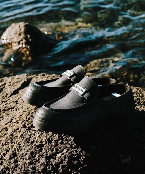 HUNTER for ADAM ET ROPE'】別注 LOAFER MULE（ローファー