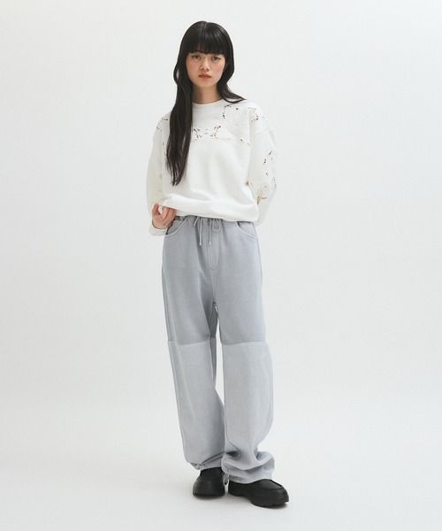 ADAM ET ROPE'（アダムエロペ）の「【HUNTER for ADAM ET ROPE'】別注  LOAFER MULE（ローファー・レディース・ブラック・23/24/25）」の2枚目の写真