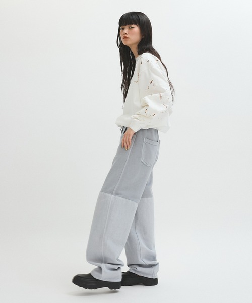 ADAM ET ROPE'（アダムエロペ）の「【HUNTER for ADAM ET ROPE'】別注  LOAFER MULE（ローファー・レディース・ブラック・23/24/25）」の3枚目の写真