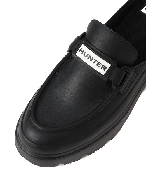 ADAM ET ROPE'（アダムエロペ）の「【HUNTER for ADAM ET ROPE'】別注  LOAFER MULE（ローファー・レディース・ブラック・23/24/25）」の8枚目の写真