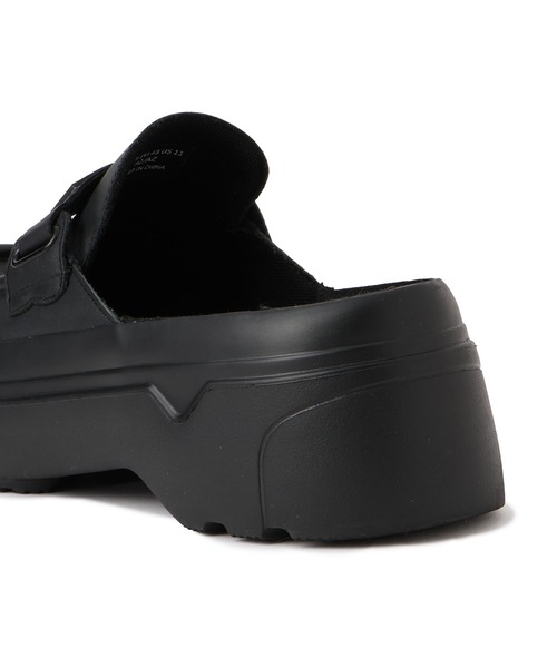 ADAM ET ROPE'（アダムエロペ）の「【HUNTER for ADAM ET ROPE'】別注  LOAFER MULE（ローファー・レディース・ブラック・23/24/25）」の9枚目の写真