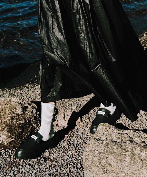 ADAM ET ROPE'（アダムエロペ）の「【HUNTER for ADAM ET ROPE'】別注  LOAFER MULE（ローファー・レディース・ブラック・23/24/25）」の16枚目の写真