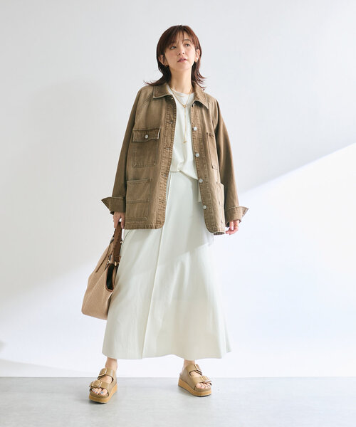 RIVE DROITE(リヴドロワ)の「【セットアップ可】キュプラオーバーTee(Tシャツ/カットソー・レディース・ホワイト系その他/チャコールグレー/ブラック・FREE)」の14枚目の写真