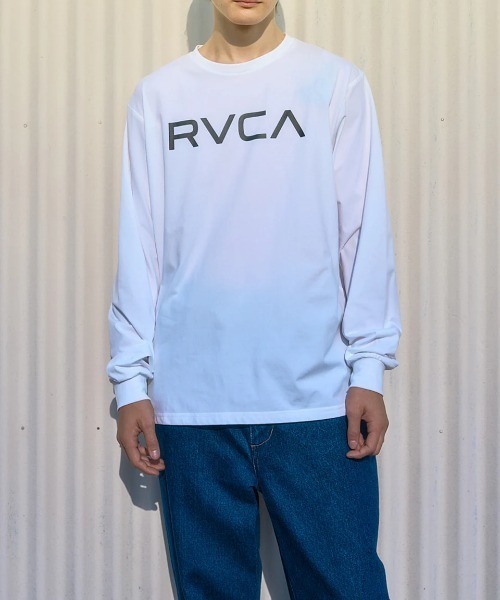 RVCA(ルーカ)の「RVCA メンズ RVCA ESCAPE SFLT 長袖サーフTシャツ 【2025年春夏モデル】/ルーカ水陸両用吸水速乾UV長袖ラッシュガード(水着)(ラッシュガード・メンズ・ブラック/グレー系その他/ホワイト・SMALL/MEDIUM/LARGE/X-LARGE)」の7枚目の写真