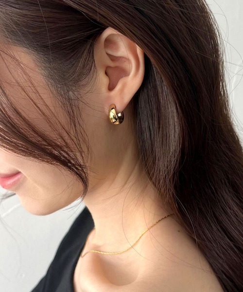 セール】【金属アレルギー対応】 ドロップ クリップイヤリング