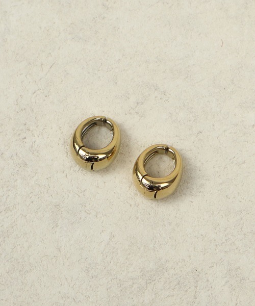 CEMONEMO(セモネモ)の「【金属アレルギー対応】 ドロップ クリップイヤリング / サージカルステンレス316L(イヤリング・レディース・シルバー/ゴールド・FREE)」の8枚目の写真