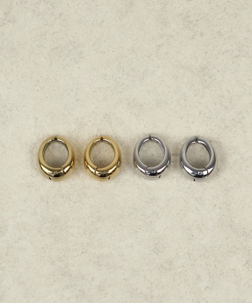 CEMONEMO(セモネモ)の「【金属アレルギー対応】 ドロップ クリップイヤリング / サージカルステンレス316L(イヤリング・レディース・シルバー/ゴールド・FREE)」の10枚目の写真