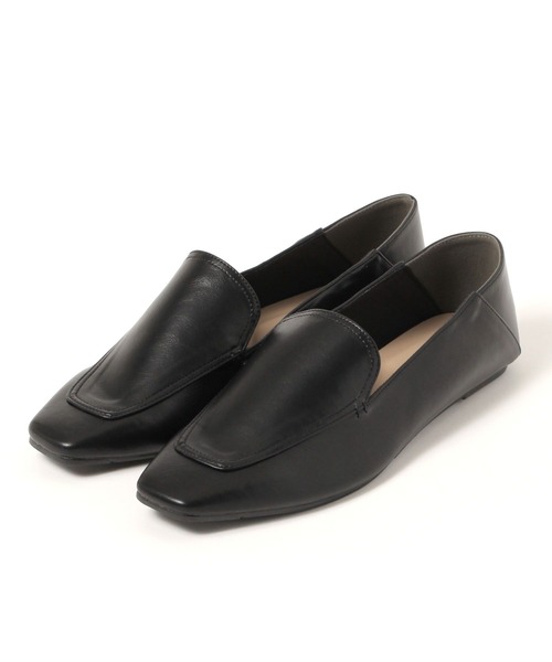 LEPSIM（レプシィム）の「踏めるフラットローファー　326217（ローファー・レディース・ブラック/ベージュ・MEDIUM/LARGE）」の7枚目の写真