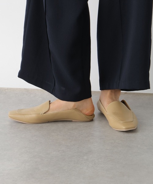 LEPSIM（レプシィム）の「踏めるフラットローファー　326217（ローファー・レディース・ブラック/ベージュ・MEDIUM/LARGE）」の16枚目の写真