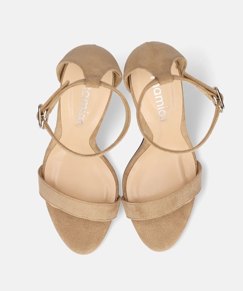 MAMIAN（マミアン）の「ハイヒール ライン サンダル (9.0cmヒール)（サンダル・レディース・シルバー/ベージュ/レッド/ブラック・S/M/L）」の12枚目の写真