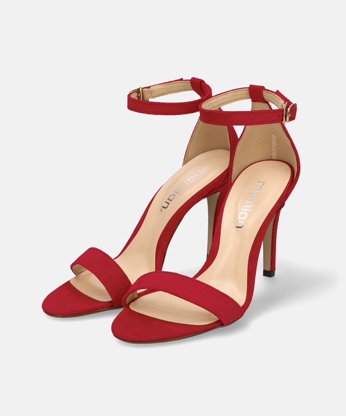 MAMIAN（マミアン）の「ハイヒール ライン サンダル (9.0cmヒール)（サンダル・レディース・シルバー/ベージュ/レッド/ブラック・S/M/L）」の22枚目の写真