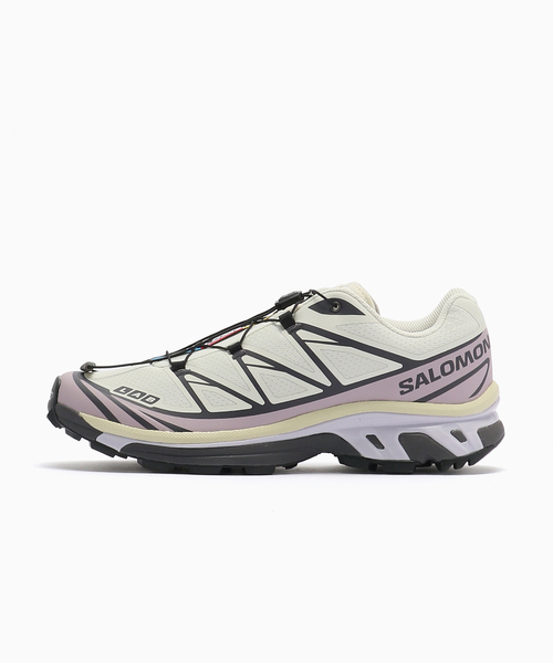 EDIFICE(エディフィス)の「SALOMON(サロモン) XT-6 WHT/PPL L47737600(スニーカー・メンズ・ホワイト・26cm/26.5cm/27cm/27.5cm/28cm)」の1枚目の写真