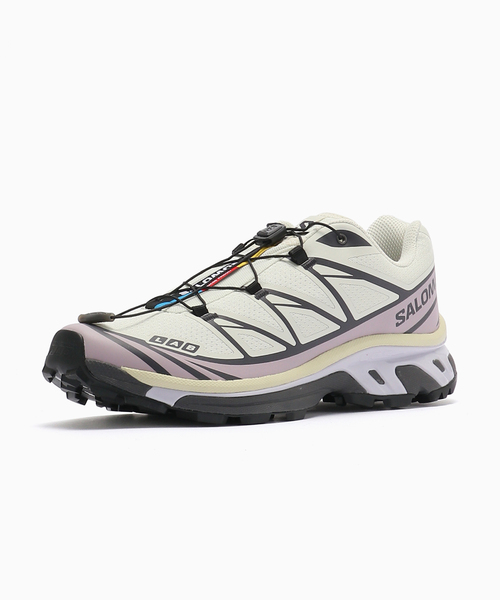 EDIFICE(エディフィス)の「SALOMON(サロモン) XT-6 WHT/PPL L47737600(スニーカー・メンズ・ホワイト・26cm/26.5cm/27cm/27.5cm/28cm)」の2枚目の写真