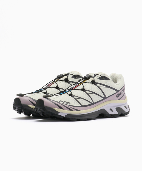 EDIFICE(エディフィス)の「SALOMON(サロモン) XT-6 WHT/PPL L47737600(スニーカー・メンズ・ホワイト・26cm/26.5cm/27cm/27.5cm/28cm)」の7枚目の写真