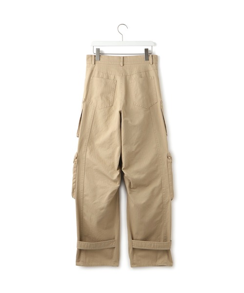 ADAM ET ROPE'(アダムエロペ)の「【TONYWACK(トニーワック)】MULTI POCKET CARGO PANTS(カーゴパンツ・レディース・ベージュ・S)」の14枚目の写真