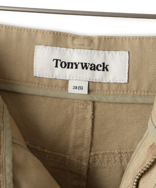 ADAM ET ROPE'(アダムエロペ)の「【TONYWACK(トニーワック)】MULTI POCKET CARGO PANTS(カーゴパンツ・レディース・ベージュ・S)」の5枚目の写真