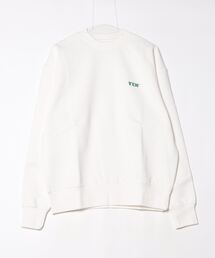 YEN スモール ロゴ クルーネック スウェット