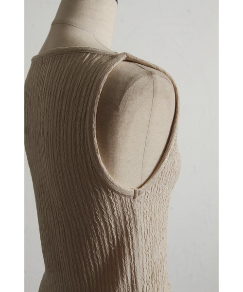 セール】【ZOZO限定】ワッシャーボートネックタンク（タンクトップ