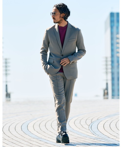 wjk(ダヴルジェイケイ)の「smart pin-tuck slacks(スラックス・メンズ・ネイビー/ブラック/オリーブ・SMALL/MEDIUM/LARGE/X-LARGE/XX-LARGE)」の18枚目の写真