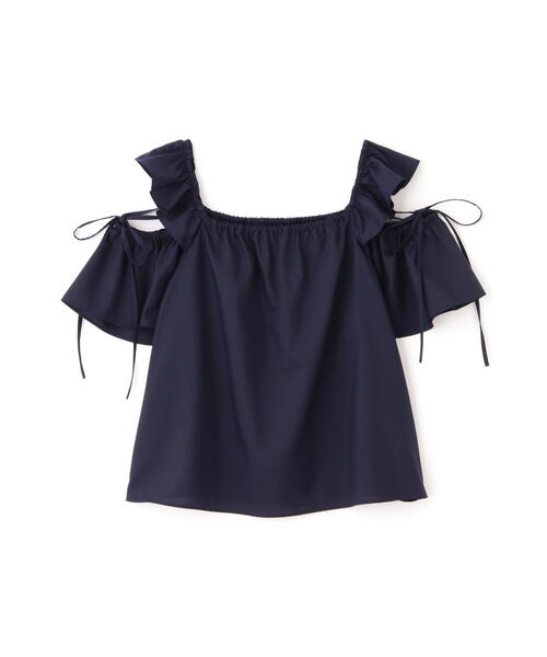 PROPORTION BODY DRESSING（プロポーションボディドレッシング）の「フリルリボンブラウス / 1215110509（シャツ/ブラウス・レディース・ホワイト/ネイビー/カーキ・FREE）」の14枚目の写真