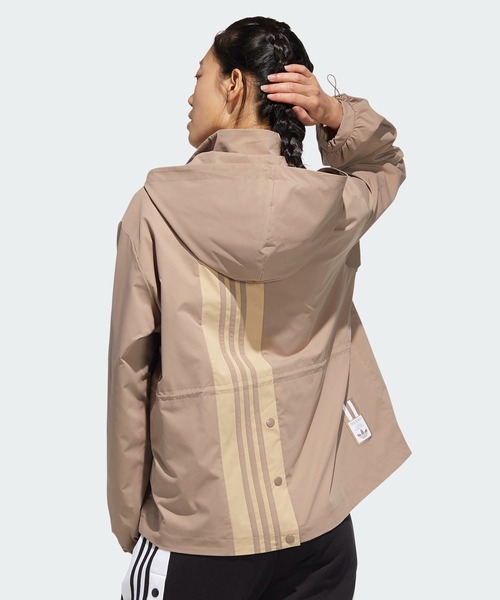 adidas（アディダス）の「ブルゾン（ブルゾン・レディース・ブラック×ホワイト・SMALL）」の6枚目の写真