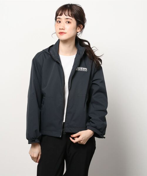 adidas（アディダス）の「ブルゾン（ブルゾン・レディース・ブラック×ホワイト・SMALL）」の8枚目の写真