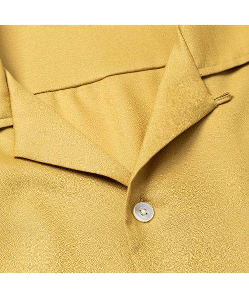 CALEE(キャリー)の「VINTAGE TYPE RIB BOWLING SH(シャツ/ブラウス・メンズ・ライトイエロー/ブラック/ホワイト・MEDIUM/LARGE/X-LARGE)」の7枚目の写真