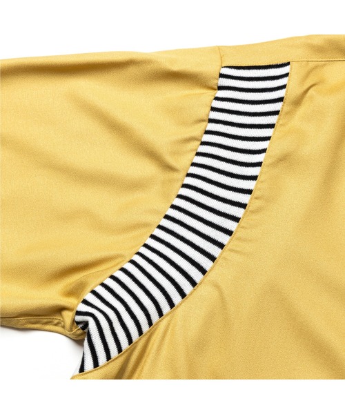 CALEE(キャリー)の「VINTAGE TYPE RIB BOWLING SH(シャツ/ブラウス・メンズ・ライトイエロー/ブラック/ホワイト・MEDIUM/LARGE/X-LARGE)」の9枚目の写真