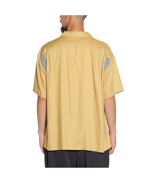 CALEE(キャリー)の「VINTAGE TYPE RIB BOWLING SH(シャツ/ブラウス・メンズ・ライトイエロー/ブラック/ホワイト・MEDIUM/LARGE/X-LARGE)」の10枚目の写真