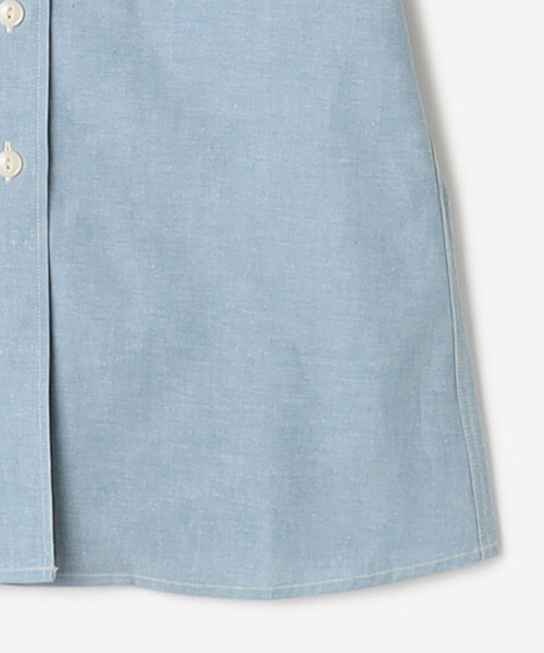 ANATOMICA（アナトミカ）の「ANATOMICA | シャンブレー オープンカラー半袖シャツ WOMEN（シャツ/ブラウス・レディース・サックスブルー・ONE）」の13枚目の写真
