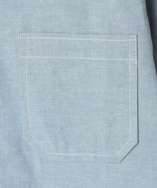 ANATOMICA（アナトミカ）の「ANATOMICA | シャンブレー オープンカラー半袖シャツ WOMEN（シャツ/ブラウス・レディース・サックスブルー・ONE）」の14枚目の写真
