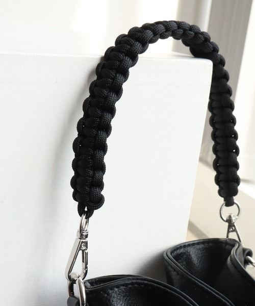 ADAMPATEK/アダムパテック】new shrink lether drawstring