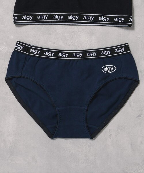 ワンポイントロゴゴムショーツ（ショーツ）｜algy（アルジー）の