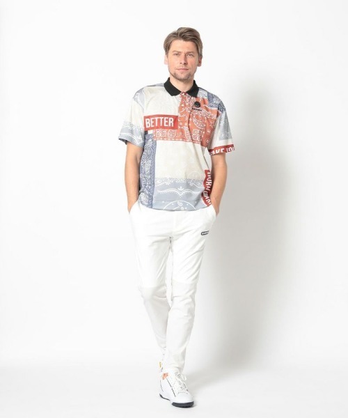 美品　HORN GARMENT メンズポロシャツ　XL カジュアルゴルフドットコムby PALM SPRINGSにHORN GARMENT