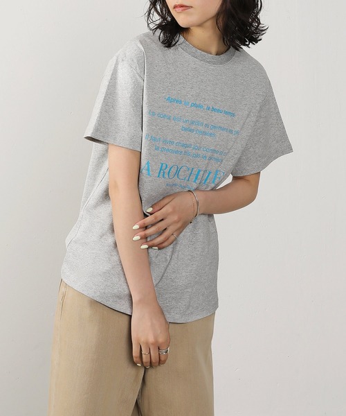 tシャツ USAコットン 汗染み防止 ロゴプリントTシャツ 2WAY レディース tシャツ USAコットン 汗染み防止 ロゴプリントTシャツ 2WAY