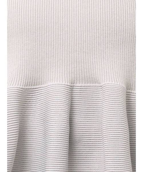 TONAL（トーナル）の「ハイネックペプラムニット（ニット/セーター・レディース・ブラック/ベビーピンク/オフホワイト/グレー・MEDIUM）」の15枚目の写真