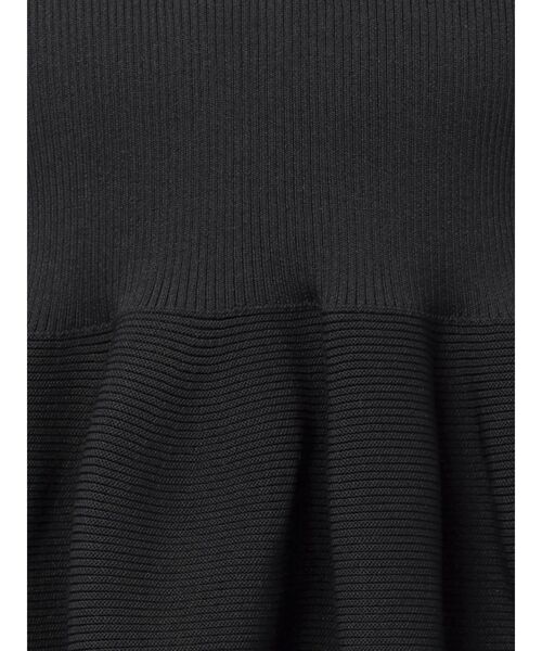 TONAL（トーナル）の「ハイネックペプラムニット（ニット/セーター・レディース・ブラック/ベビーピンク/オフホワイト/グレー・MEDIUM）」の16枚目の写真