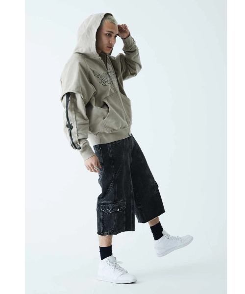 ⭐️ サリー ⭐️ セール】SUPPLIER/サプライヤー/Fire Bones Layered Slev Zip