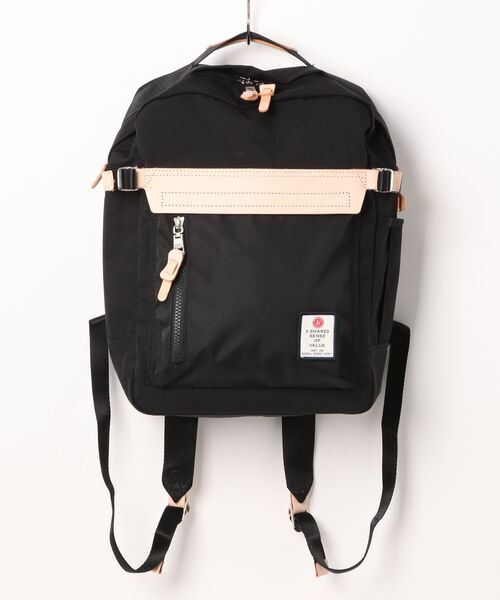 AS2OV(アッソブ)の「【AS2OV/アッソブ】 HIGHDENSITY SQUARE BACKPACK(バックパック/リュック・メンズ・グレー/ブラック/ネイビー・FREE)」の21枚目の写真