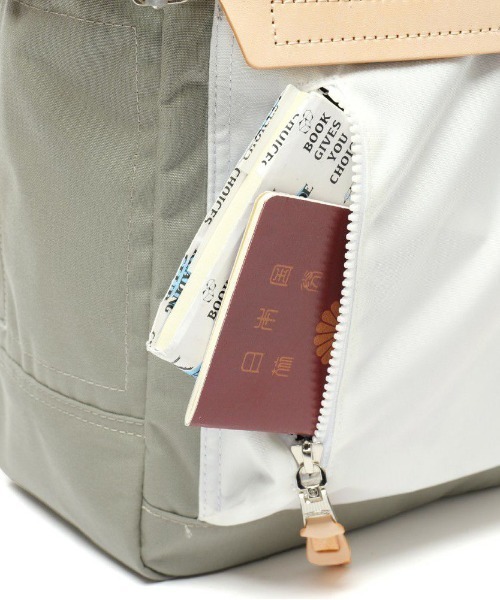 AS2OV(アッソブ)の「【AS2OV/アッソブ】 HIGHDENSITY SQUARE BACKPACK(バックパック/リュック・メンズ・グレー/ブラック/ネイビー・FREE)」の15枚目の写真