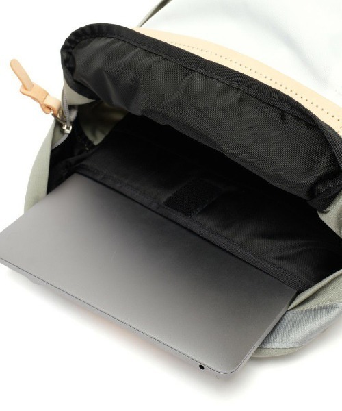 AS2OV(アッソブ)の「【AS2OV/アッソブ】 HIGHDENSITY SQUARE BACKPACK(バックパック/リュック・メンズ・グレー/ブラック/ネイビー・FREE)」の20枚目の写真