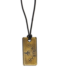 HYSTERIC GLAMOUR | OLDSTUD×HYSTERIC/WOMAN ON SKULL PLATE BRASSネックレス(ネックレス)