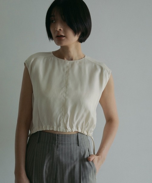 トップス anuke Halfsleeve Loose Shirts anuke（アンヌーク）の「Halfsleeve Loose Shirts（シャツ