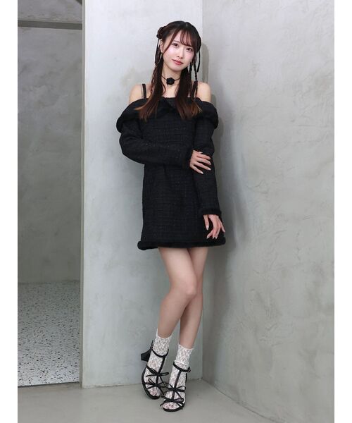 EATME(イートミー)の「リボンサンダル(サンダル・レディース・アイボリー/ブラック・M/L/S)」の14枚目の写真