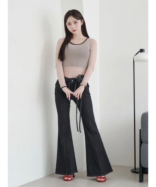 EATME(イートミー)の「リボンサンダル(サンダル・レディース・アイボリー/ブラック・M/L/S)」の22枚目の写真