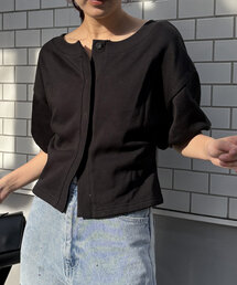 CAPRICIEUX LE'MAGE | 前開きパフトップス(Tシャツ/カットソー)
