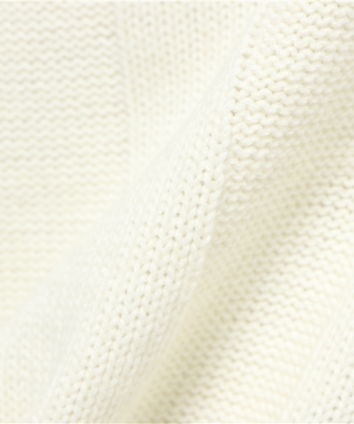 WHO'S WHO gallery（フーズフーギャラリー）の「POPストライプ編みボトルネック（ニット/セーター・レディース・その他/アイボリー/ネイビー/グレー・FREE）」の11枚目の写真