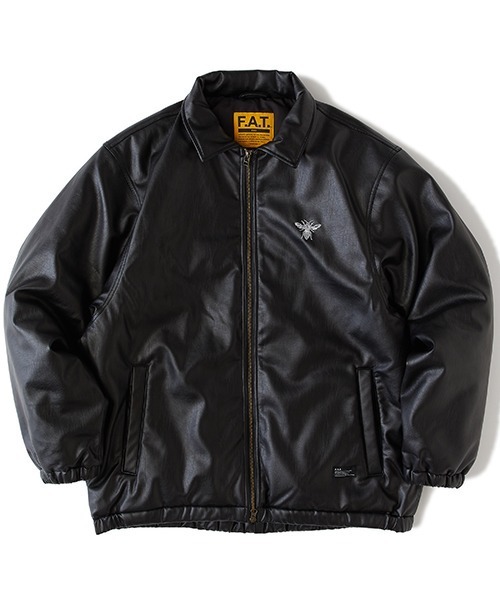 FAT(エフエイティー)の「BEEZZLER(ブルゾン・メンズ・ブラック/パープル・JUMBO(XXL)/FAT(XL)/SKINNY(L)/TITCH(M))」の2枚目の写真