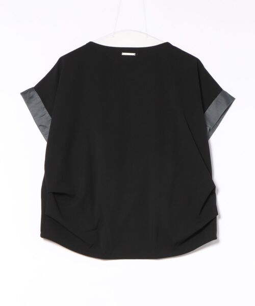 NICOLE white（ニコルホワイト）の「裾タックTシャツ（Tシャツ/カットソー・レディース・オフホワイト/グレー/ブラック・FREE）」の13枚目の写真